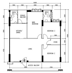 Blk 760 Woodlands Avenue 6 (Woodlands), HDB 4 Rooms #572709811